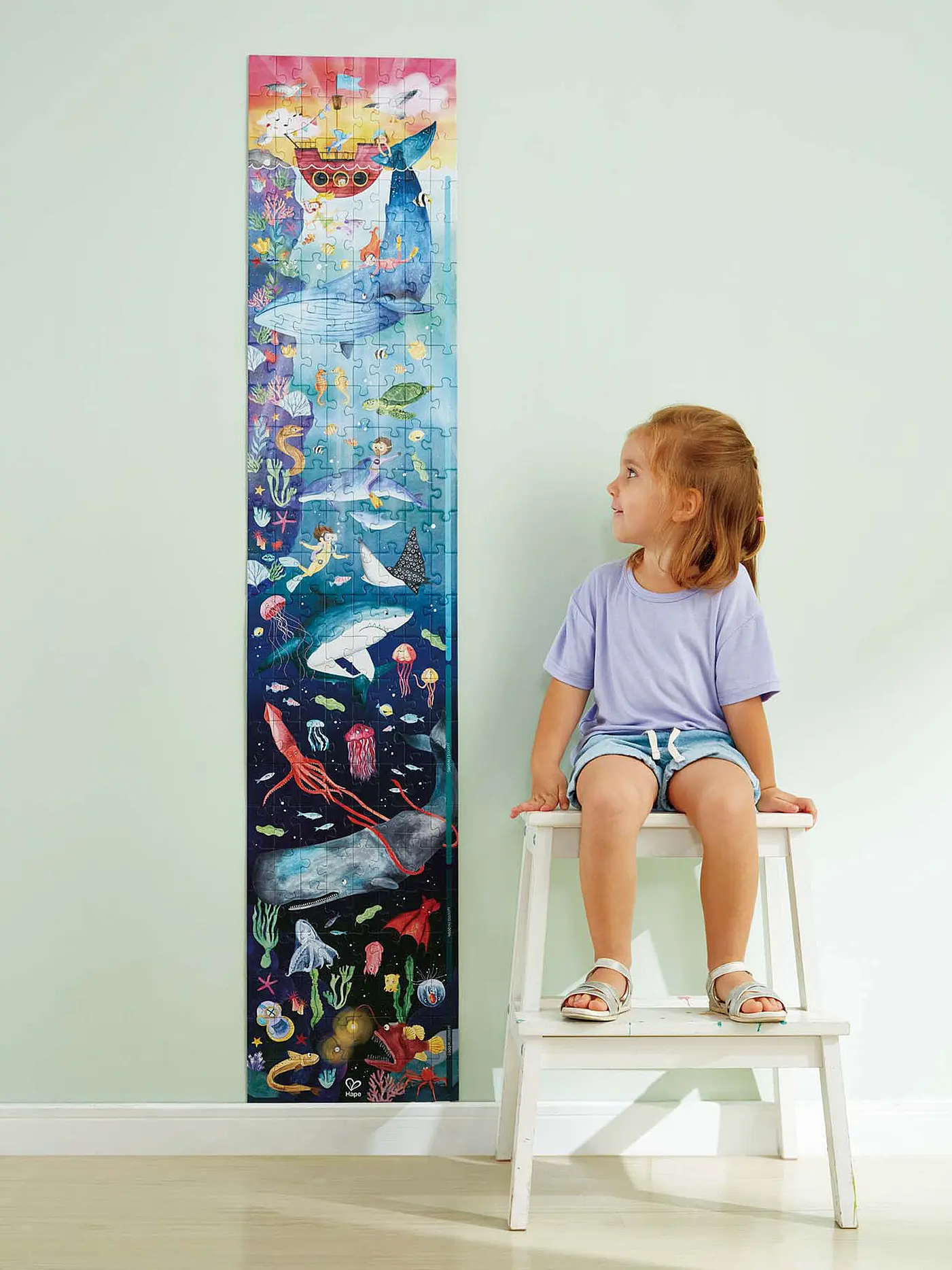 HAPE | Puzzle - Leben im Ozean 210 Teile | 